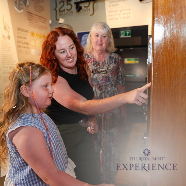 A family Experience at The Royal Mint